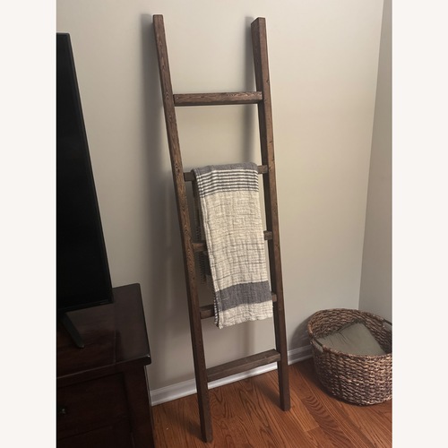 Used Wood Blanket Ladder for sale on AptDeco