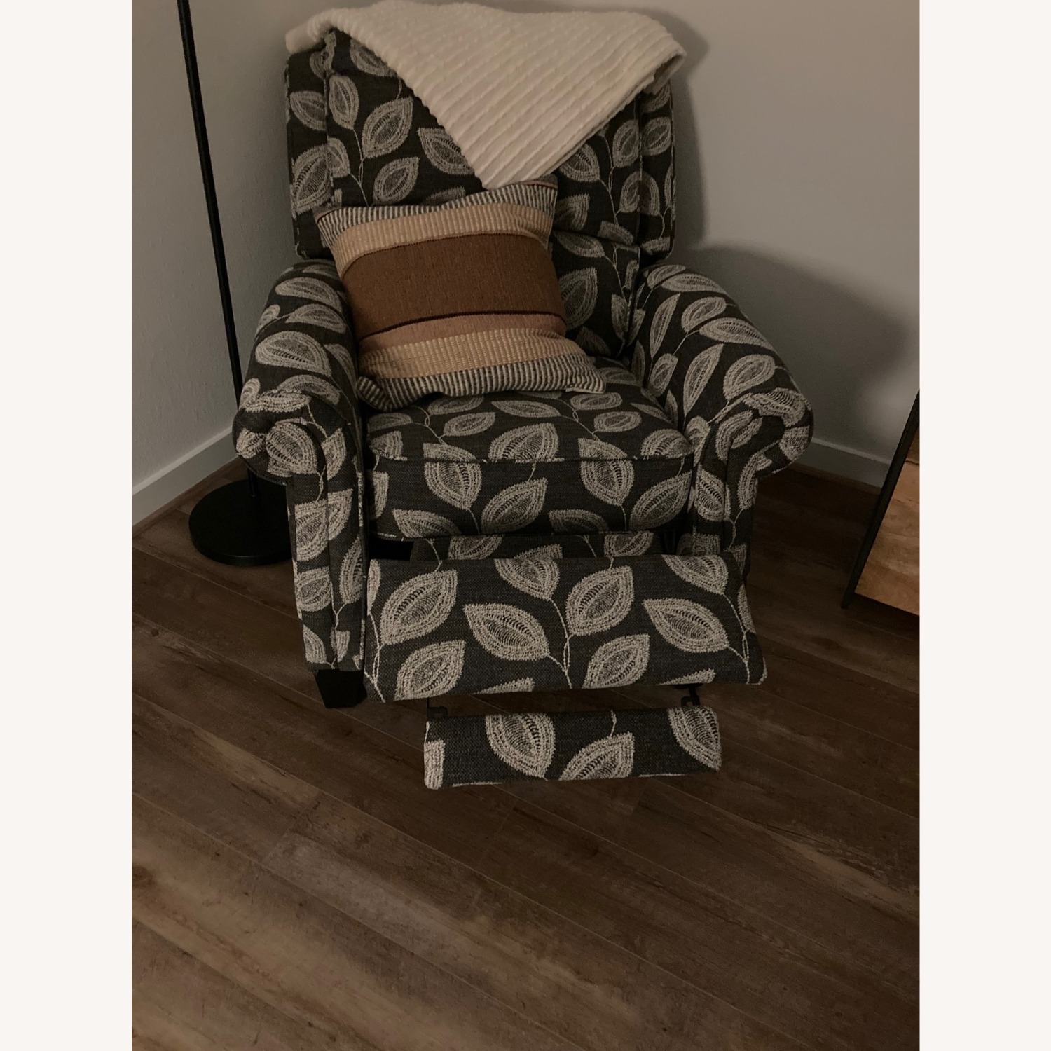 La-Z-Boy Carleton Dark Gray Fabric Recliner - image-2