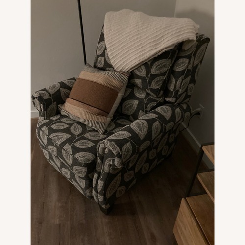 Used La-Z-Boy Carleton Dark Gray Fabric Recliner for sale on AptDeco