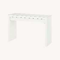 IKEA Wooden Versatile Dressing Desk with Glass