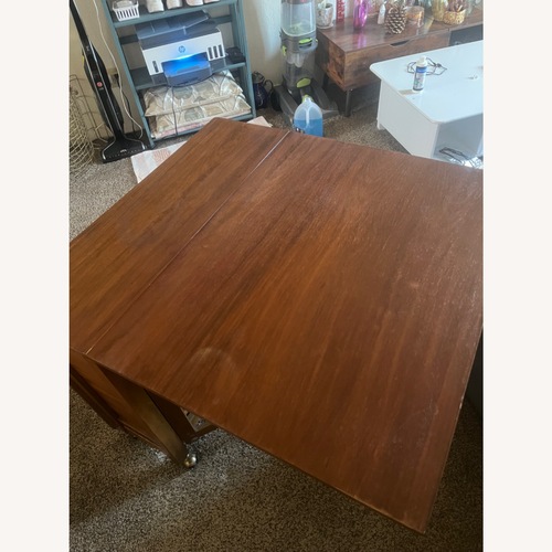 Used N Aldo Jacober/ Alberto Bazzani Drop Leaf Table for sale on AptDeco