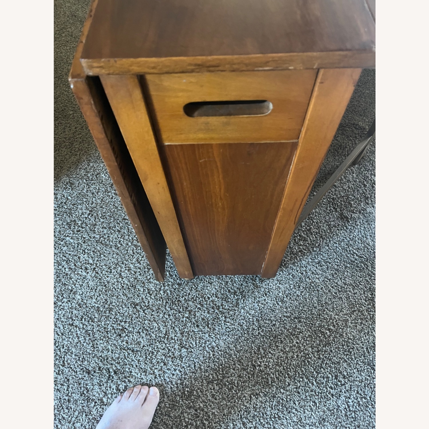 N Aldo Jacober/ Alberto Bazzani Drop Leaf Table - image-6