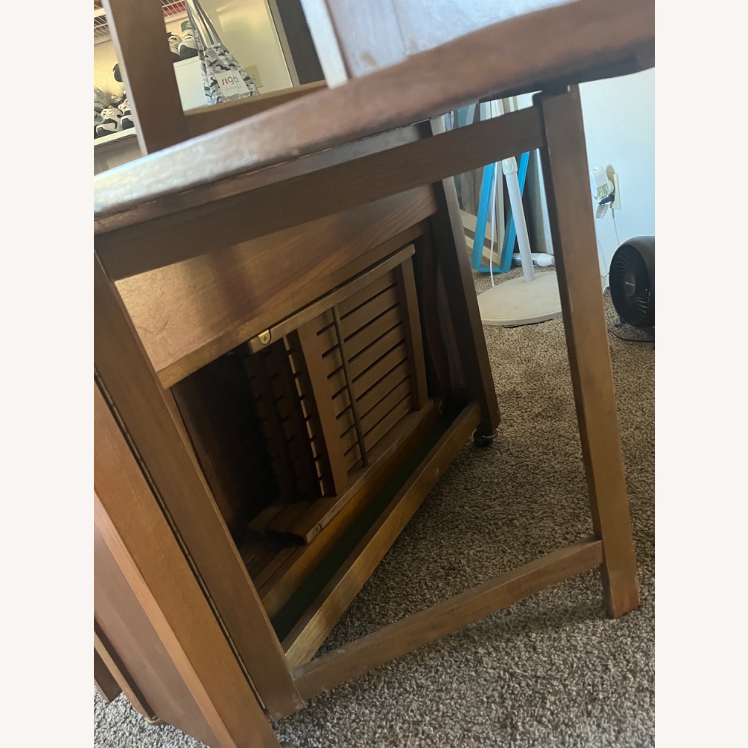 N Aldo Jacober/ Alberto Bazzani Drop Leaf Table - image-7