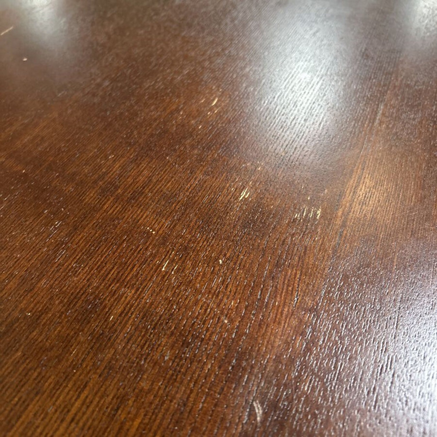 Round Wood Pedestal Dining Table - image-3