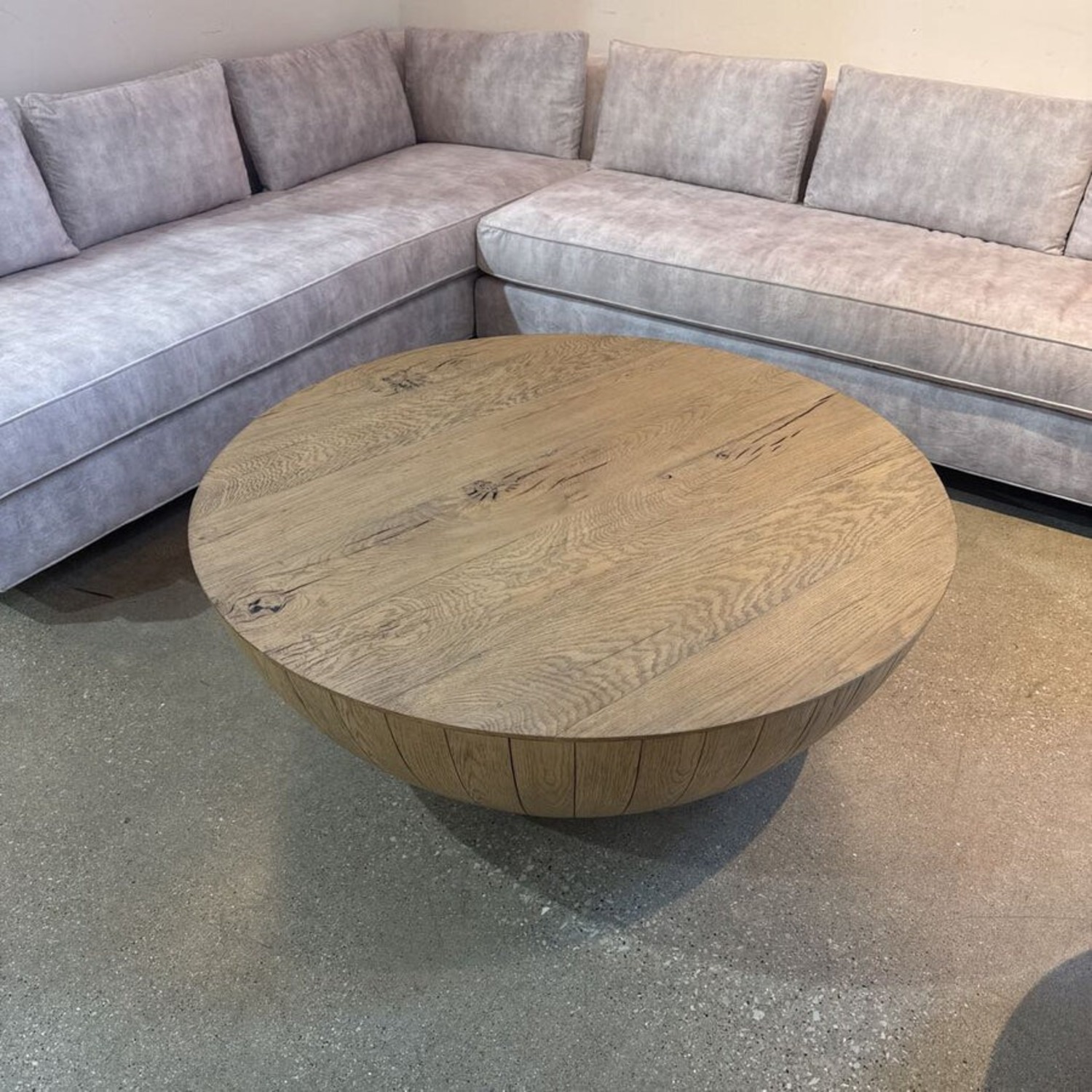 Four Hands Ryan Natural Resawn Oak Coffee Table - image-1