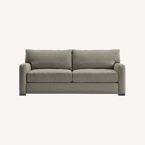 Used Crate & Barrel Axis Light Gray 2 Seater Sofa for sale on AptDeco