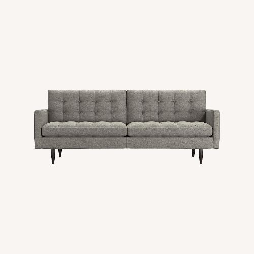 Used Crate & Barrel Petrie Sofa (Taylor Felt Gray) for sale on AptDeco