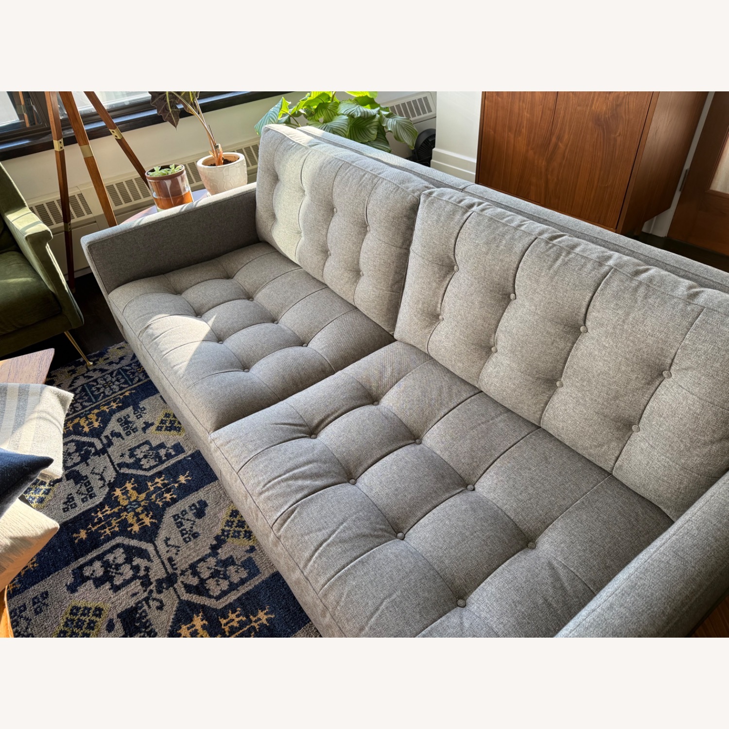 Crate & Barrel Petrie Sofa (Taylor Felt Gray) - image-4