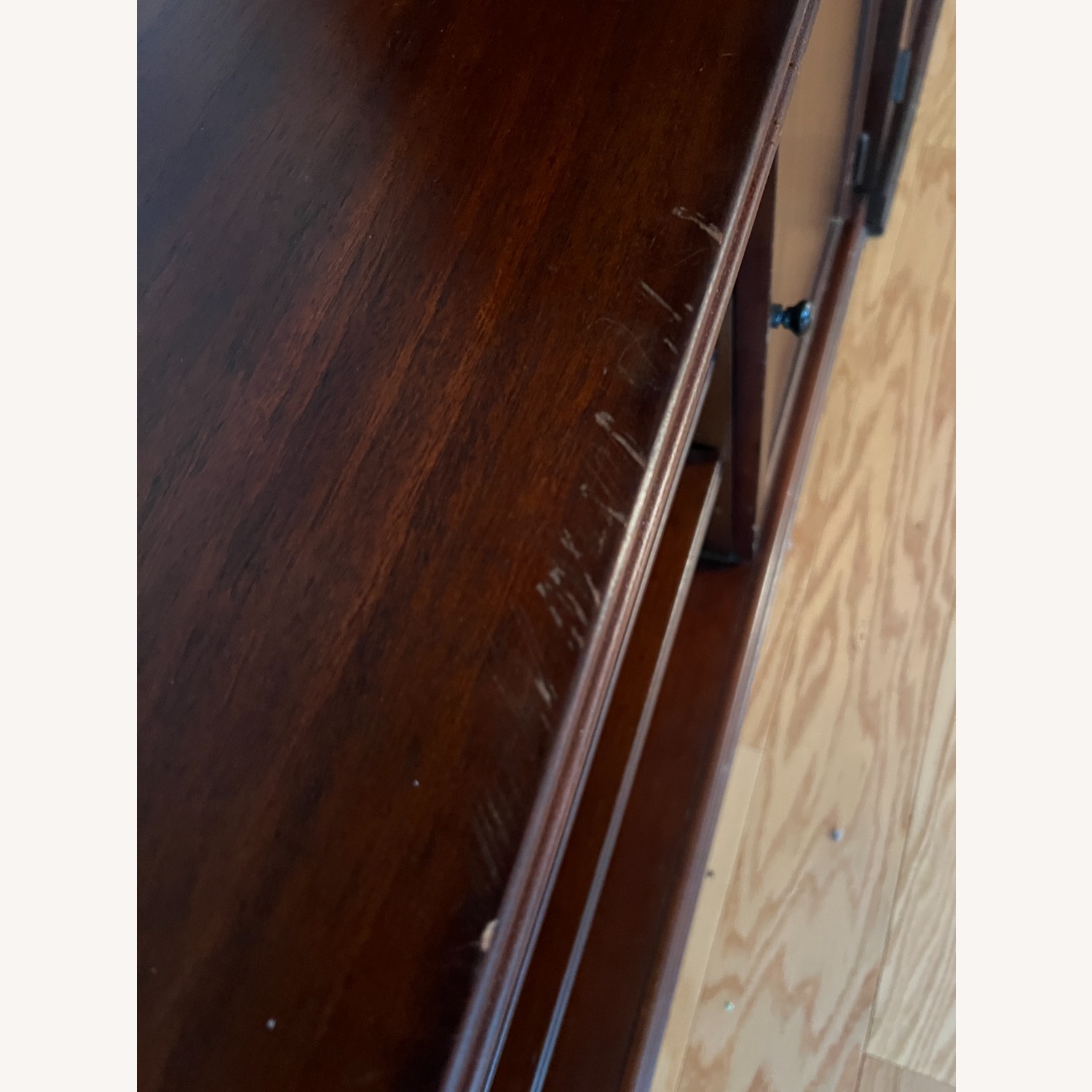 Crate & Barrel Harrison Dark Brown Entertainment Center - image-6