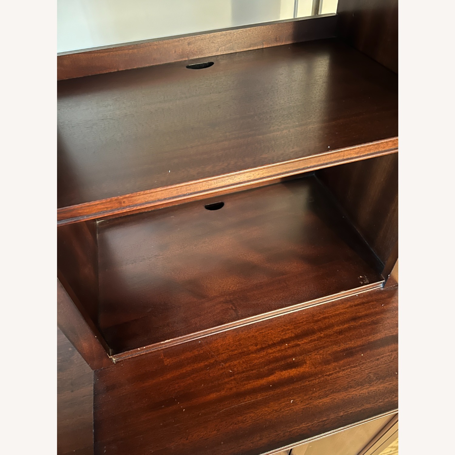 Crate & Barrel Harrison Dark Brown Entertainment Center - image-9