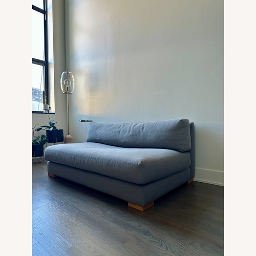 Used CB2 Piazza Light Gray 2 Seater Sofa for sale on AptDeco