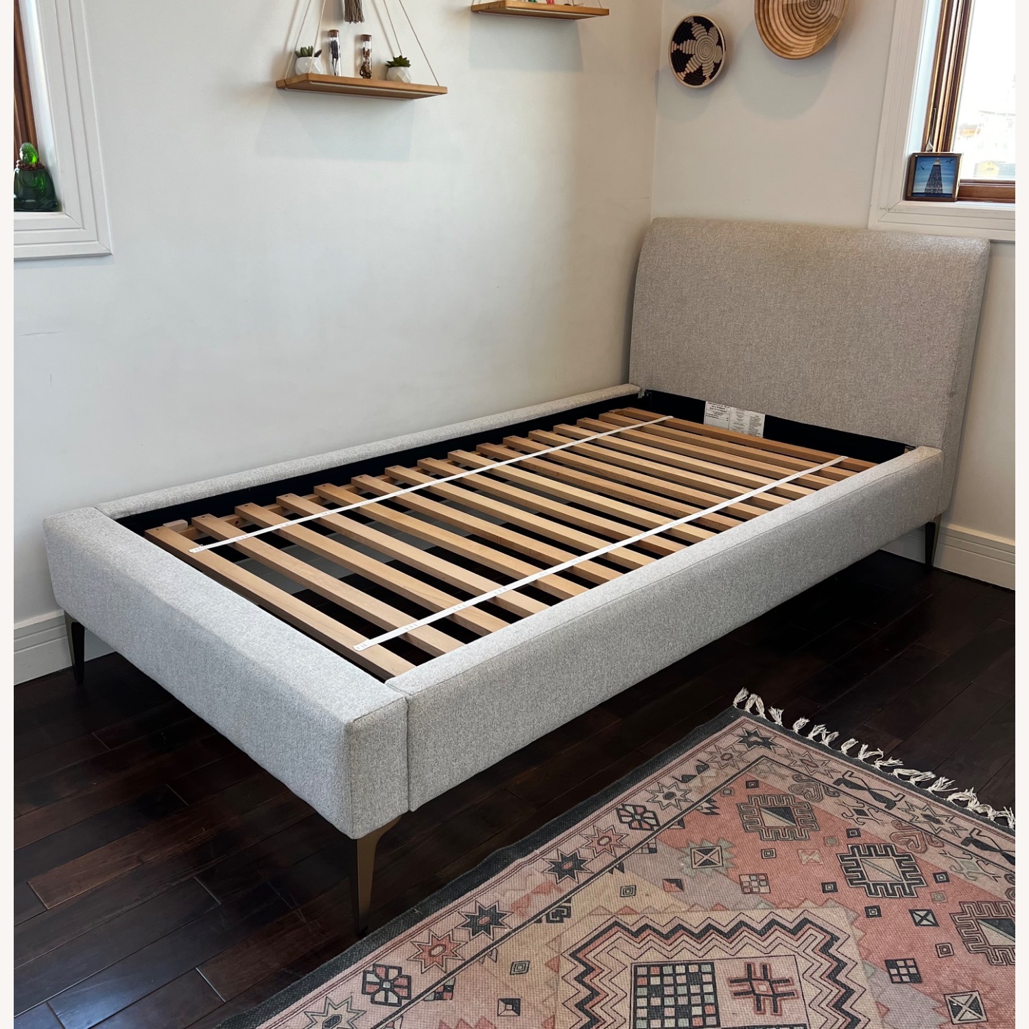 West Elm Twin Bed  - image-5