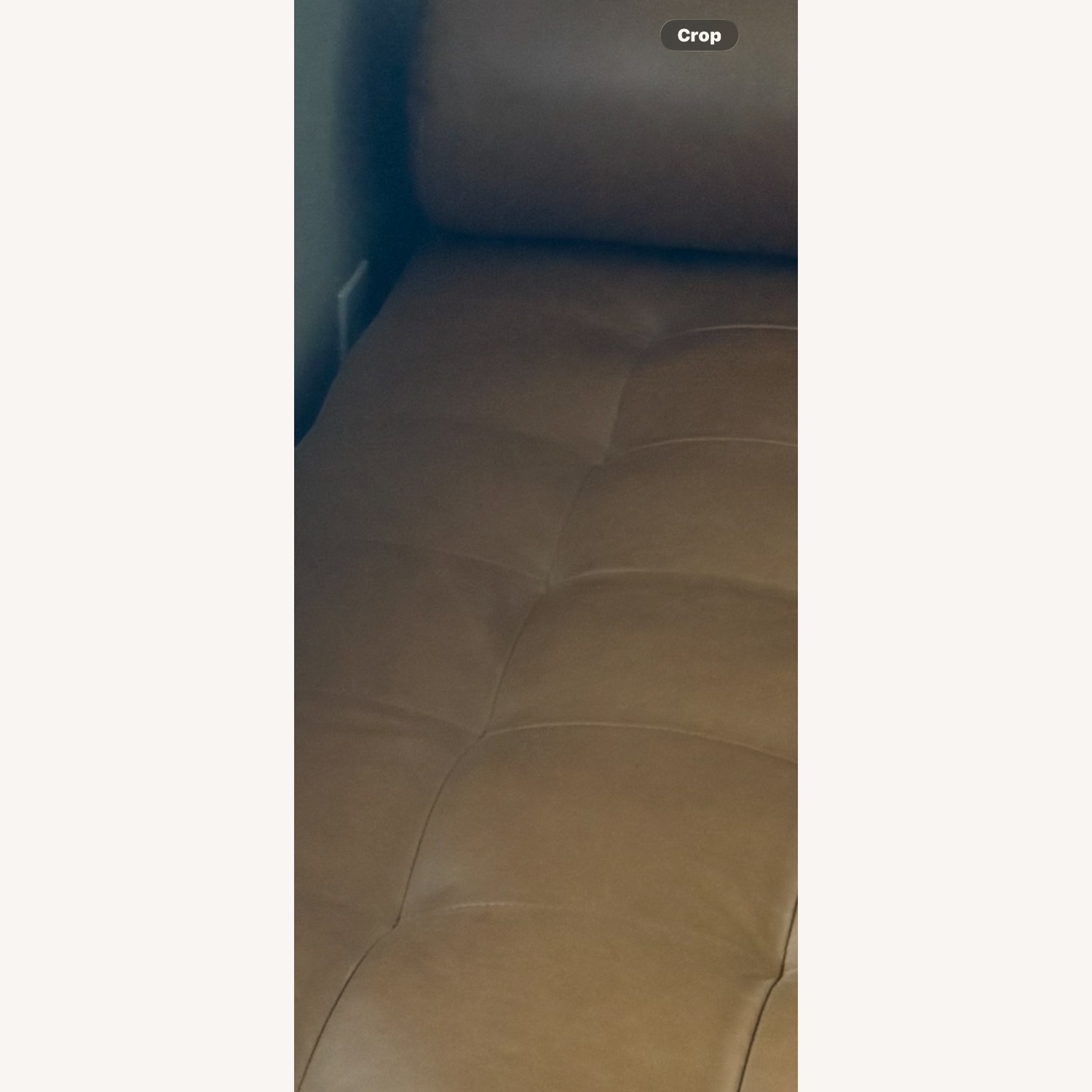 Article Sven 79" Tufted Leather Chaise Lounge - Charme Tan - image-3