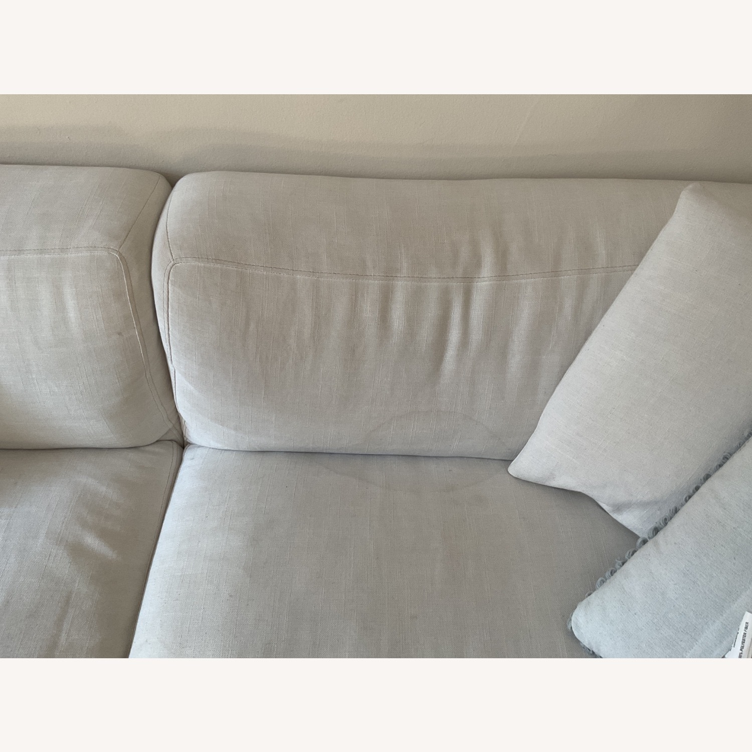 Article Abisko White Fabric 2 Seater Sofa - image-3