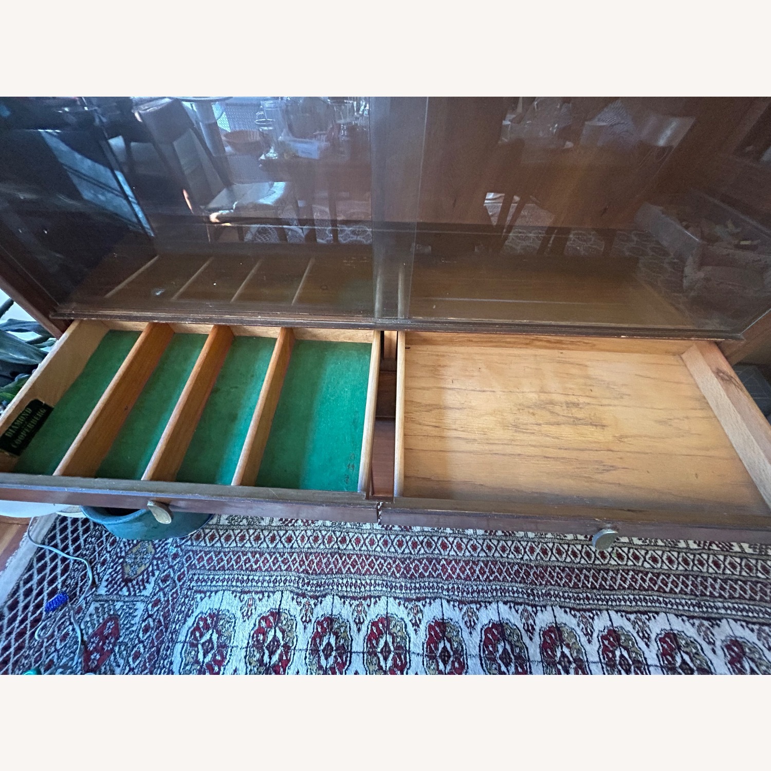 Keller Midcentury Petite Sideboard Hutch - image-3