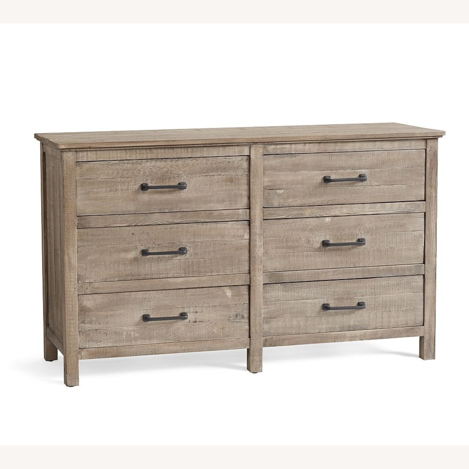 Pottery Barn Reclaimed Wood 6-Drawer Dresser - image-5