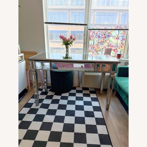 Used Overstock Mirrored Desk / Entry Piece for sale on AptDeco