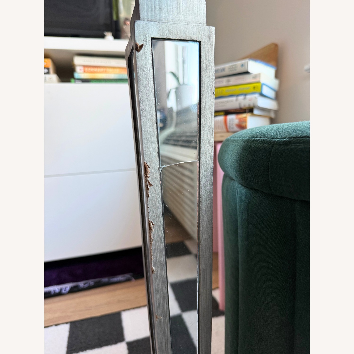 Overstock Mirrored Desk / Entry Piece - image-3