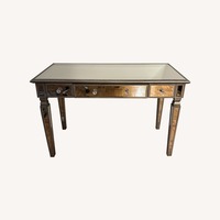 Overstock Mirrored Desk / Entry Piece
