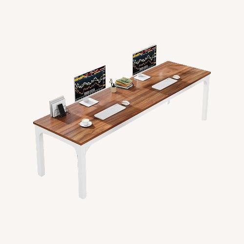 Used Amazon Contemporary White Desk for sale on AptDeco