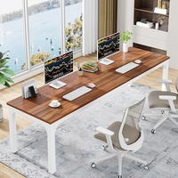 Amazon Contemporary White Desk