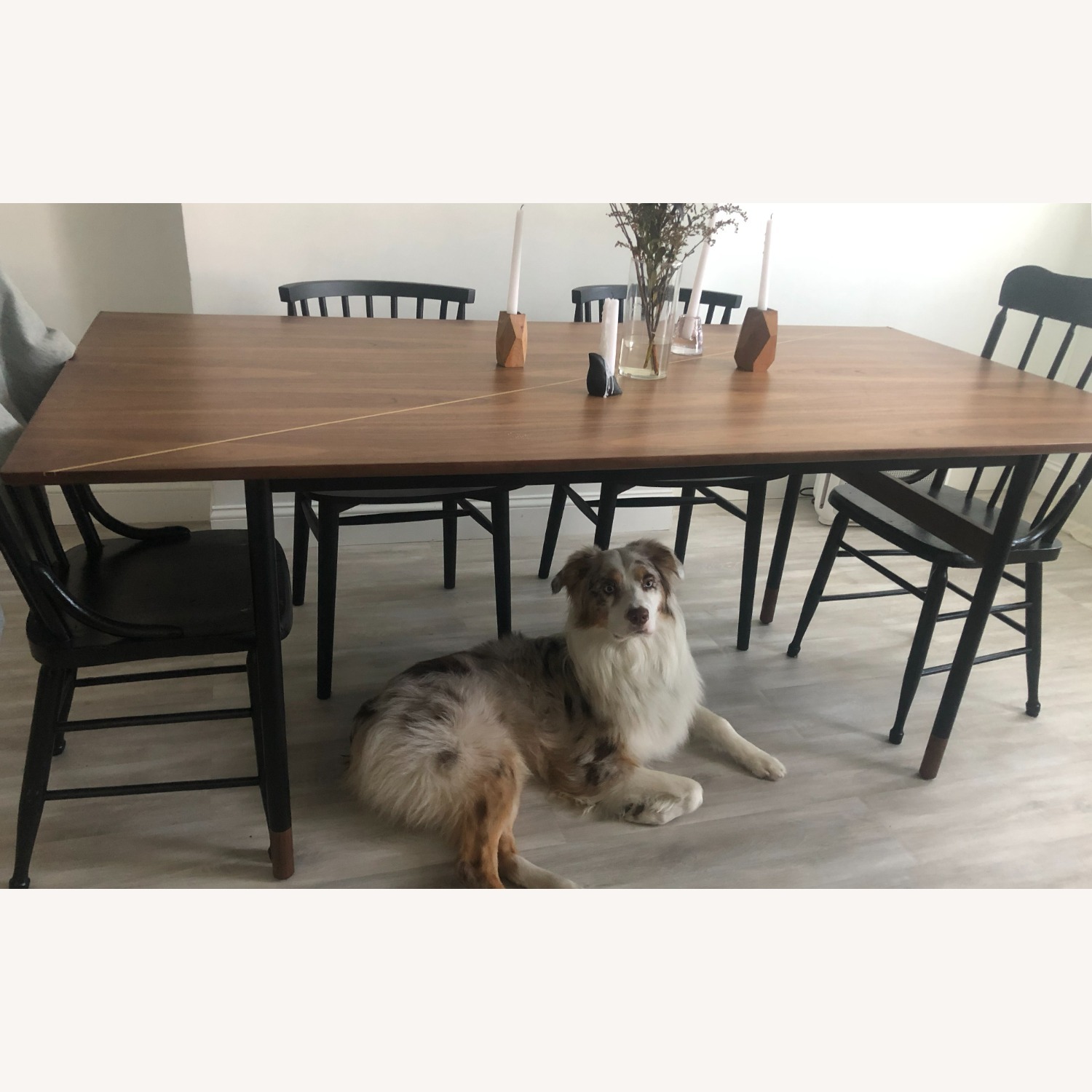 Kardiel Walnut Dining Table for 6 - image-1