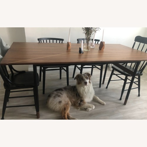 Used Kardiel Walnut Dining Table for 6 for sale on AptDeco