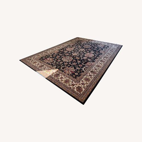 Used Black Area Rug 9.5' x 13' for sale on AptDeco