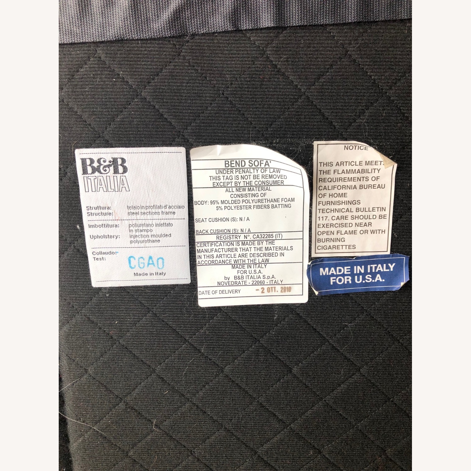 B&B Italia 2 Piece Sectional - image-4