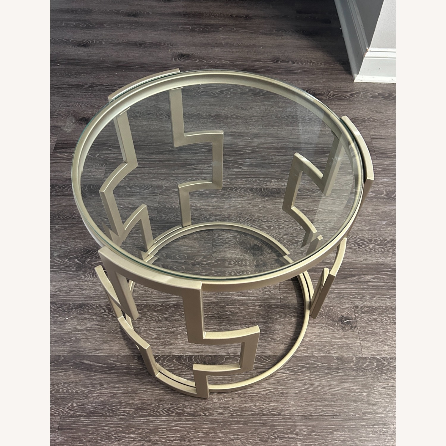 Wayfair Etta Avenue Gold Side Table - image-3