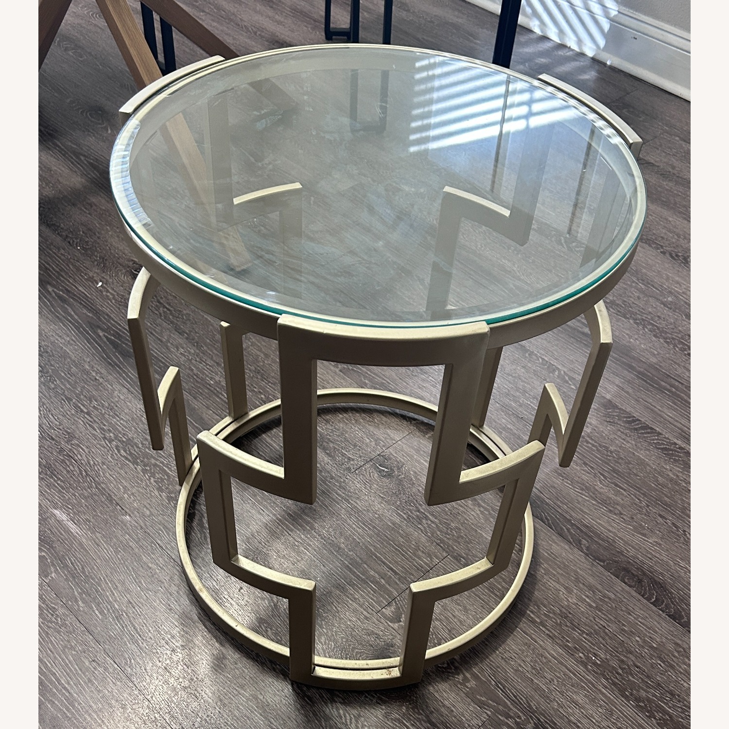 Wayfair Etta Avenue Gold Side Table - image-2