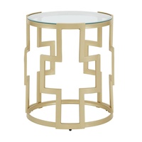 Wayfair Etta Avenue Gold Side Table