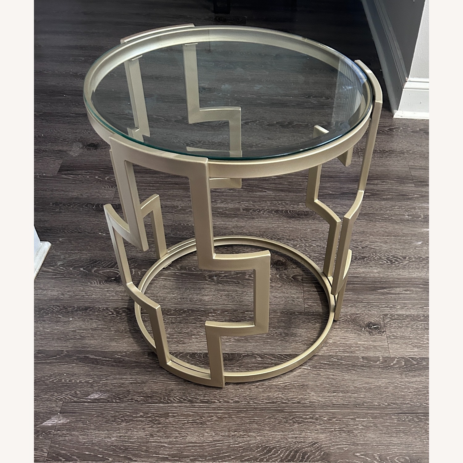 Wayfair Etta Avenue Gold Side Table - image-1