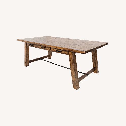 Used Jofran Cannon Valley Acacia Dining Table  for sale on AptDeco