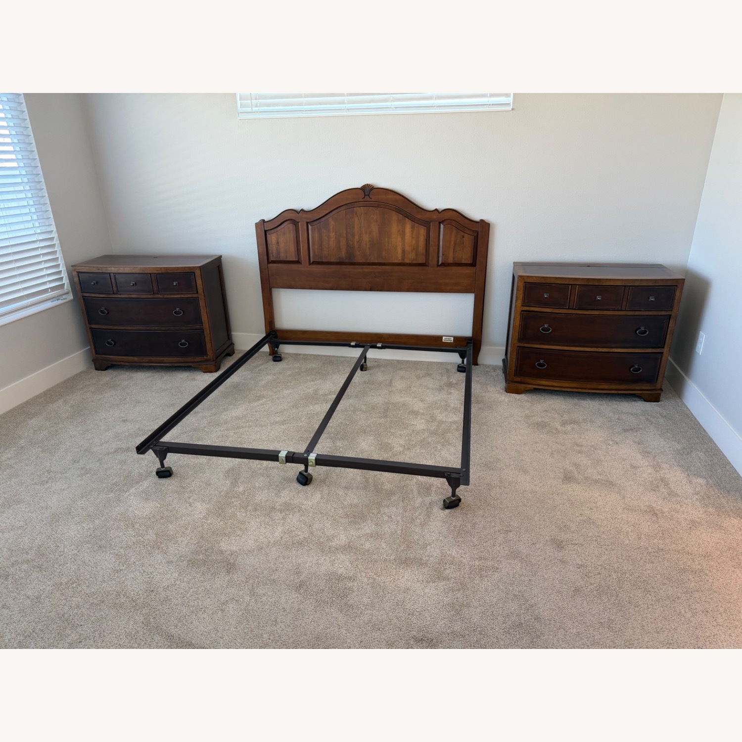 Better Homes and Gardens Dark Brown Nightstands - image-2