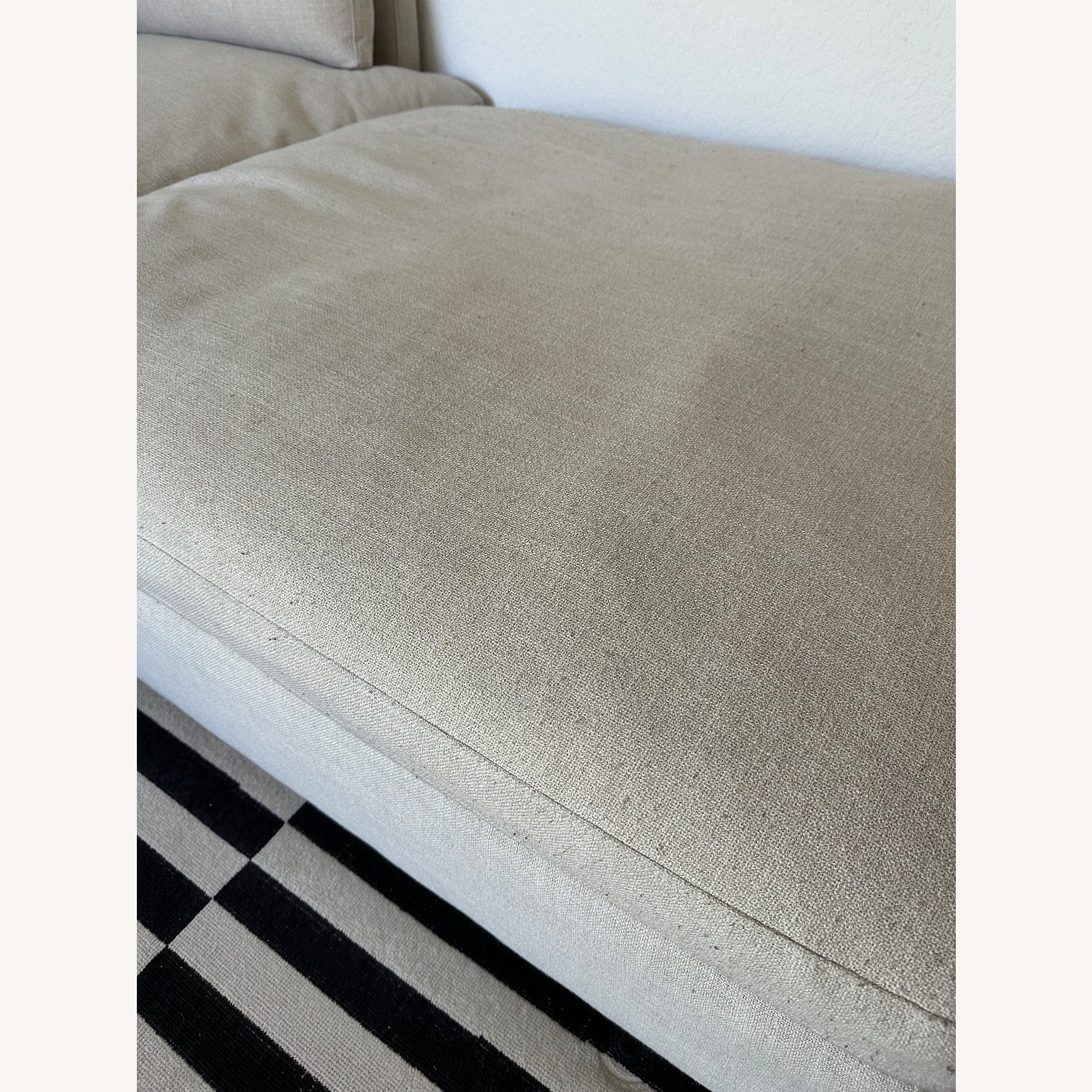 Ashley Furniture Tanavi Beige 3-Piece Sectional plus Ottoman - image-6