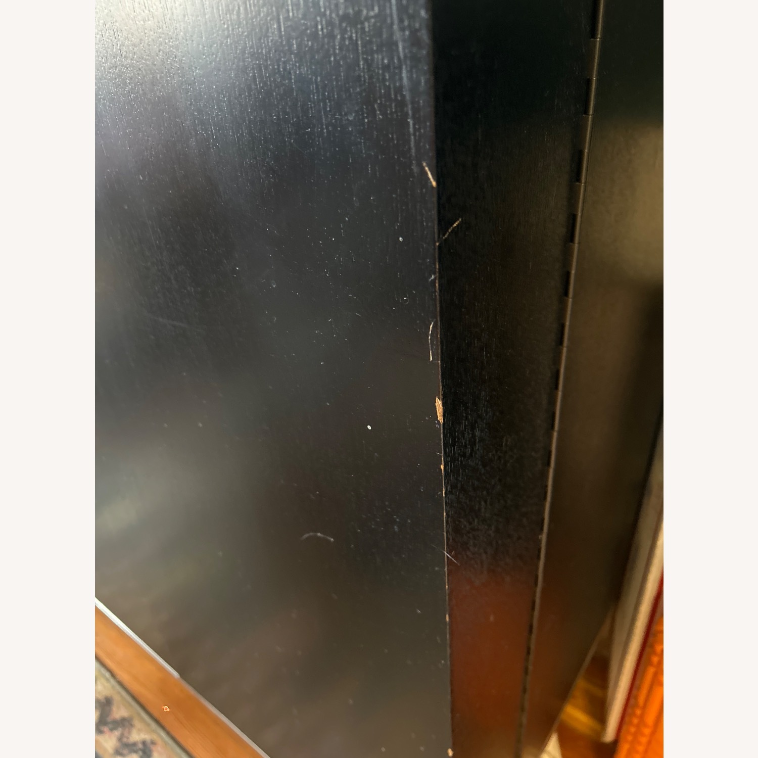 Mitchell Gold + Bob Williams Black Wood Bar Cart - image-3