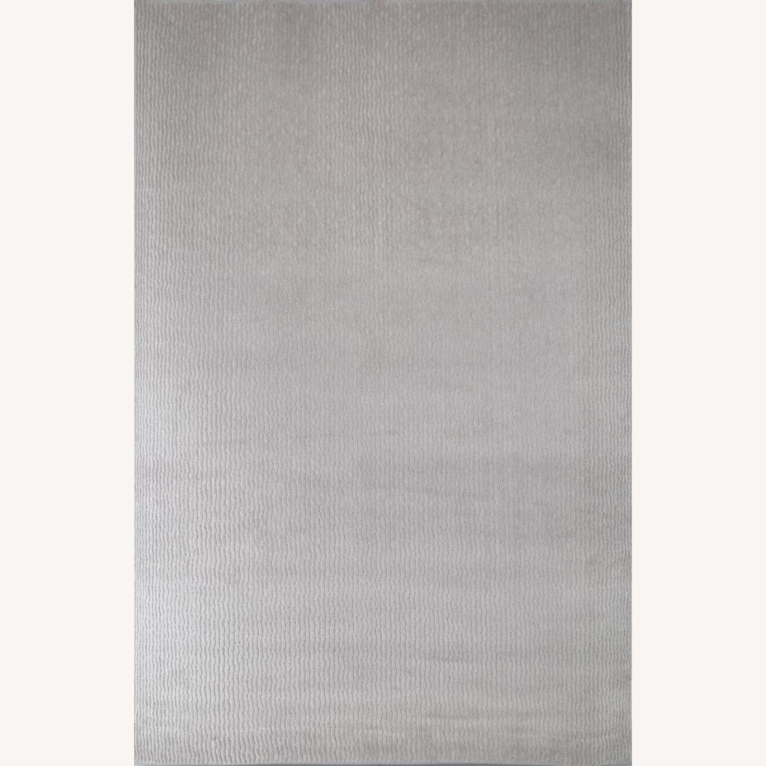 Light Gray Fabric Area Rug 10' x 14' - image-1