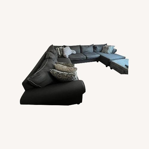 Used Bob's Discount Sectional Sofa with Full Bed for sale on AptDeco