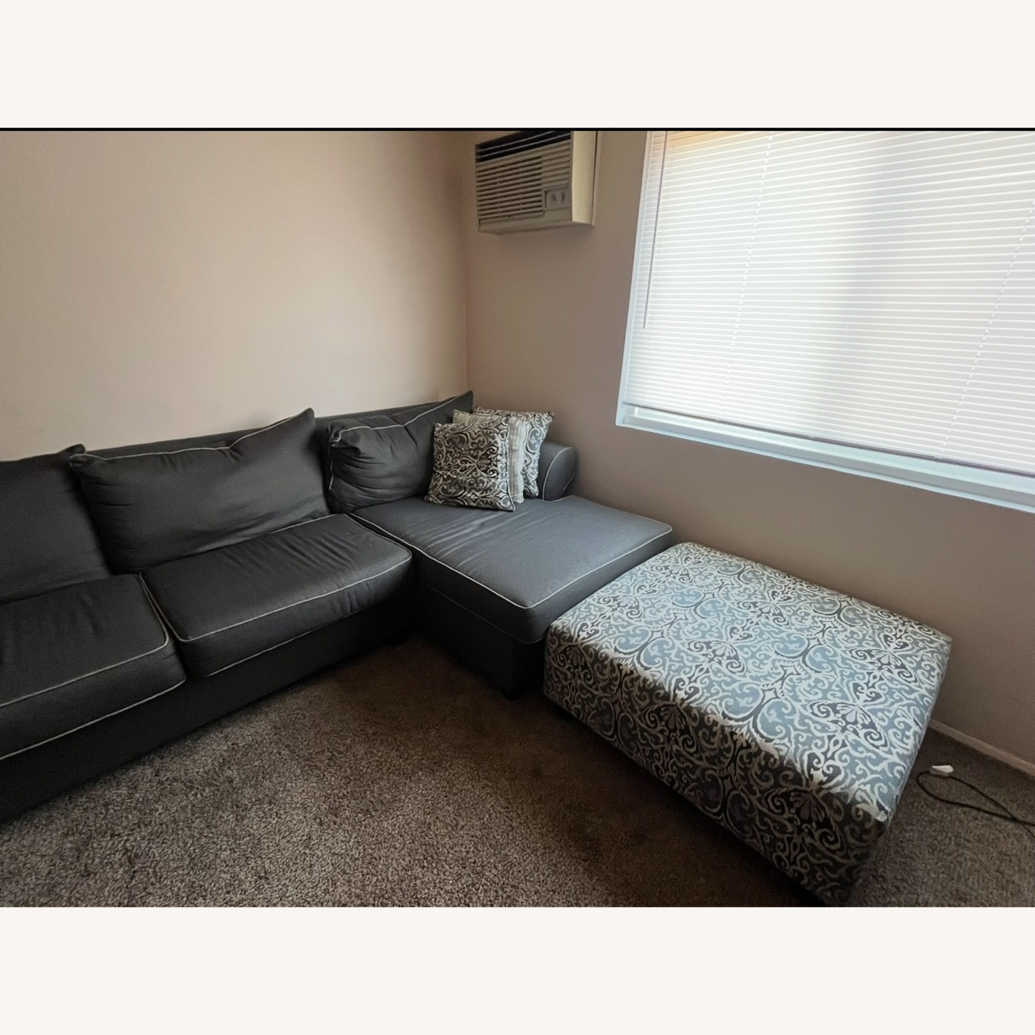 Bob's Discount Sectional Sofa with Full Bed - image-3