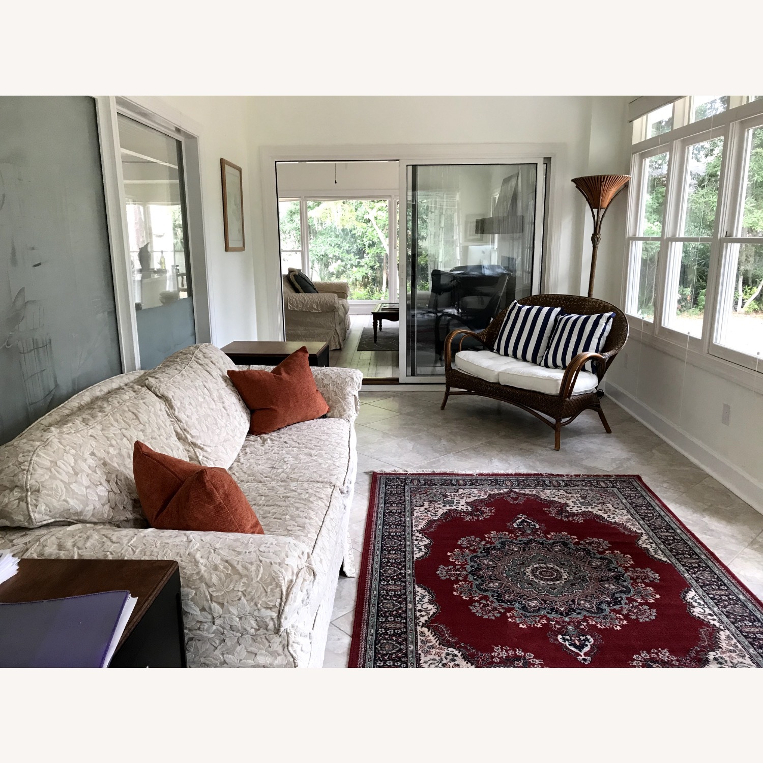 Natural Fabric Sleeper Sofa by Sofa U Love - image-1