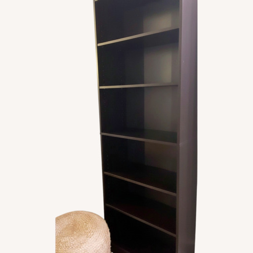 Used Dark Brown Wooden Bookcase  for sale on AptDeco