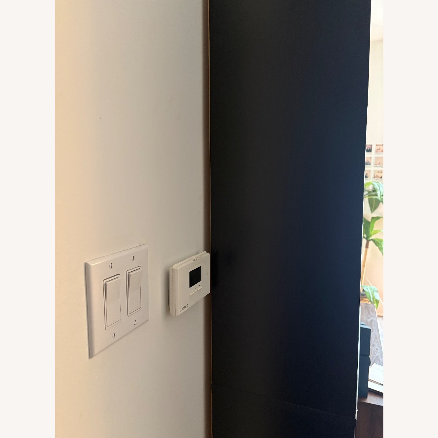 Dark Brown Wooden Bookcase - image-1