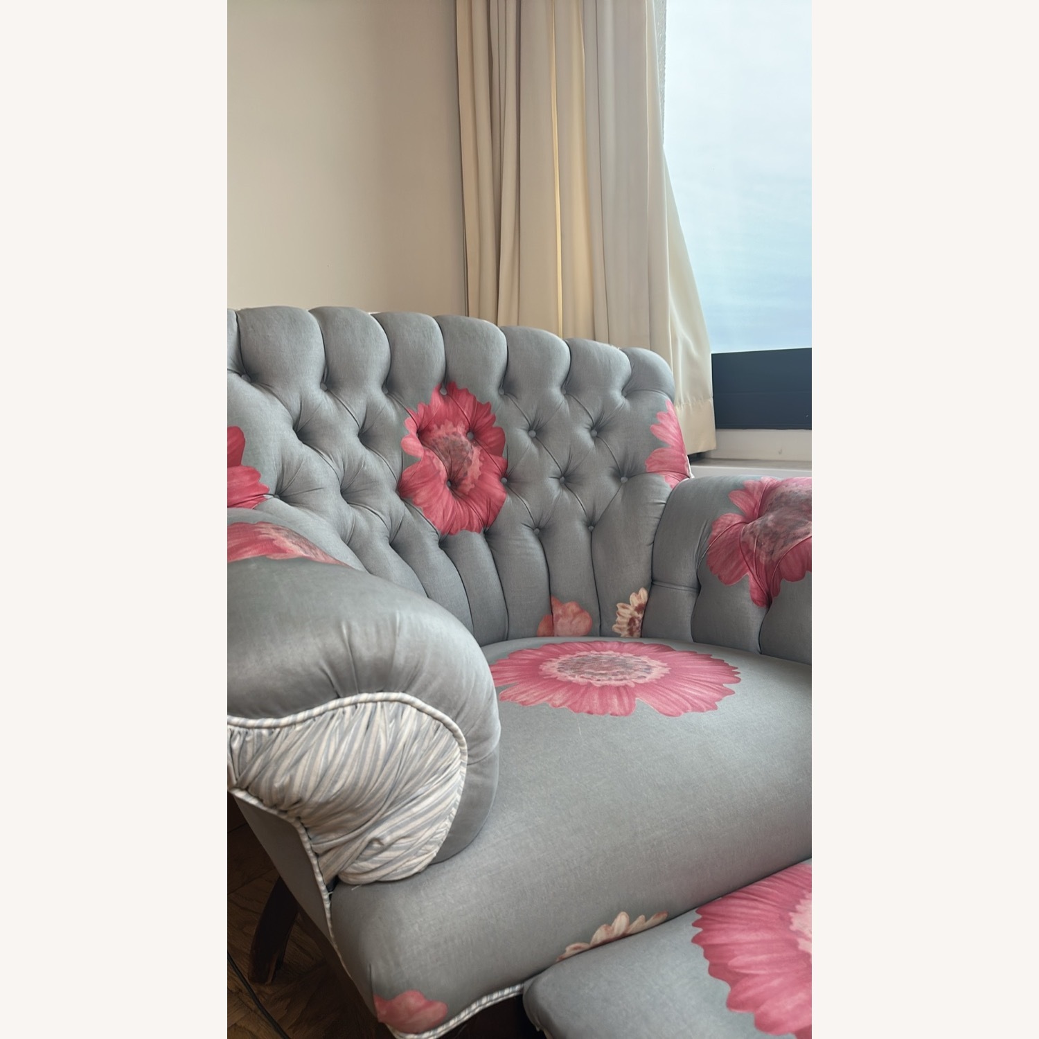 Vintage “Turkish” Tufted Chair - image-8