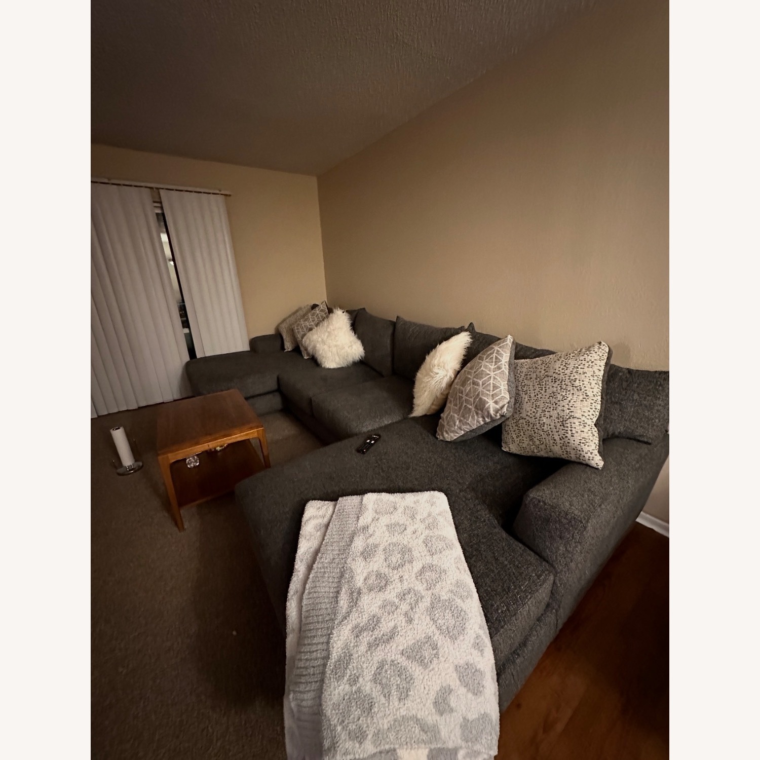 Bohemian Gray Sectional  - image-4