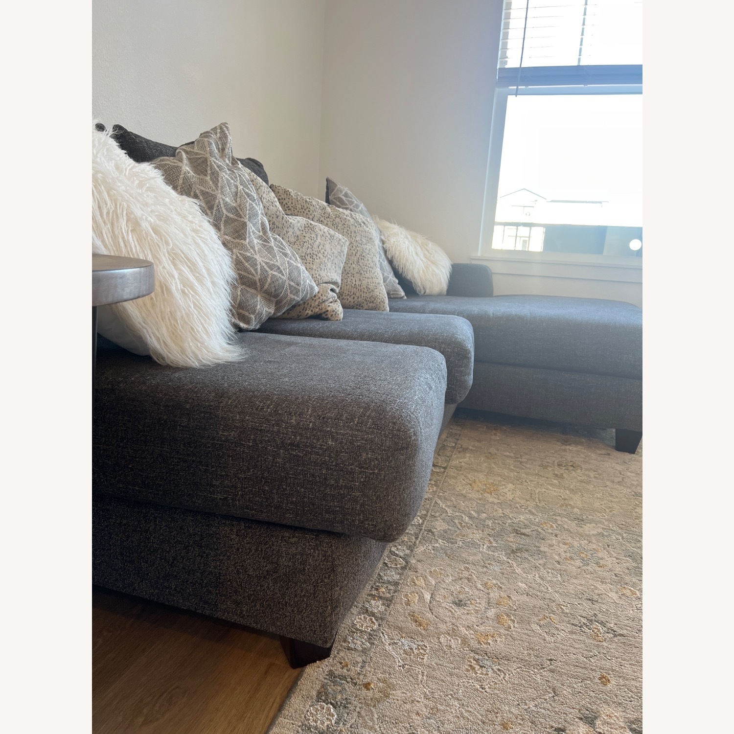 Bohemian Gray Sectional  - image-2