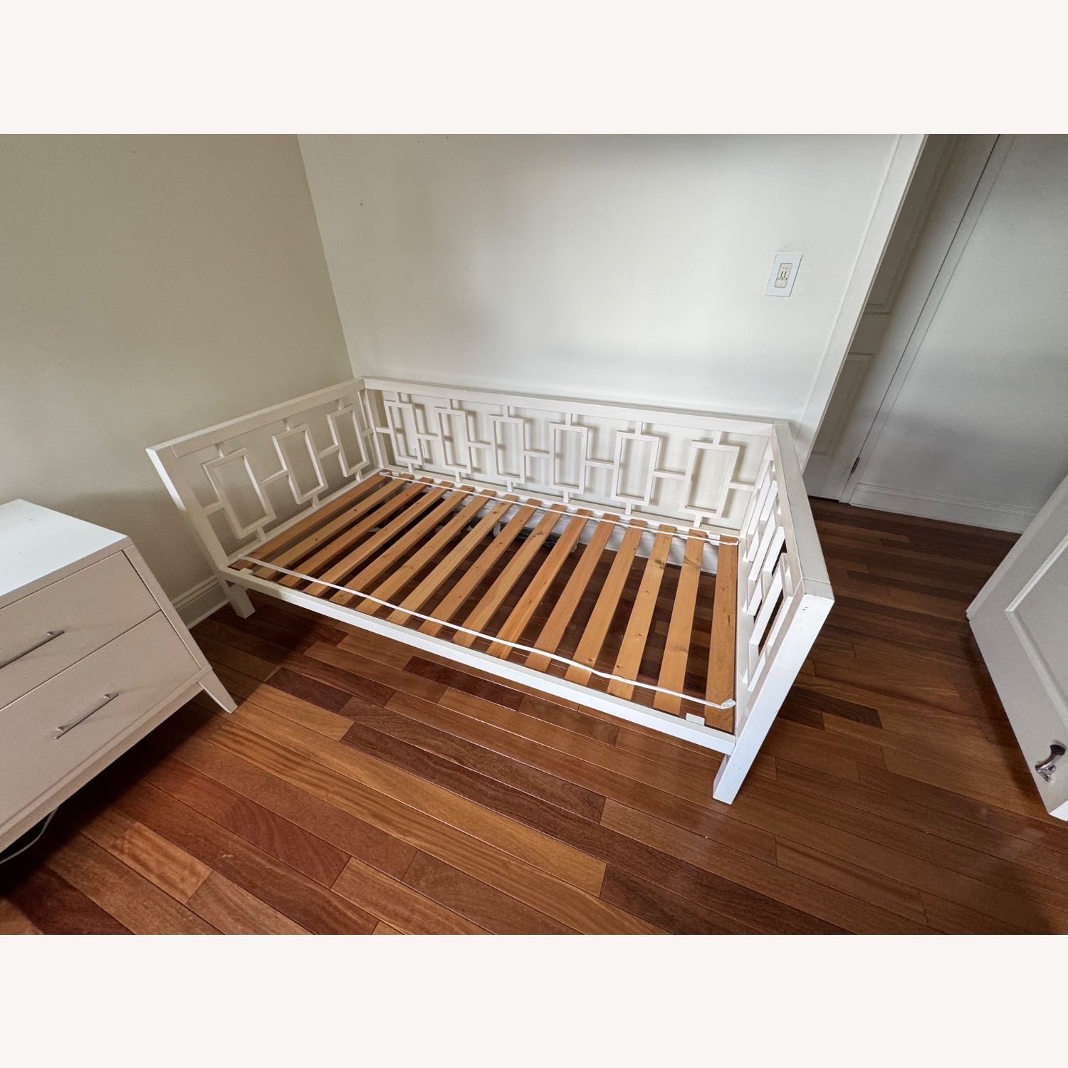 Crate & Barrel White Daybed - image-1