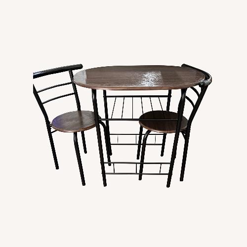 Used Walmart 3 Piece Indoor Dining Table Set  for sale on AptDeco