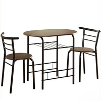 Walmart 3 Piece Indoor Dining Table Set 