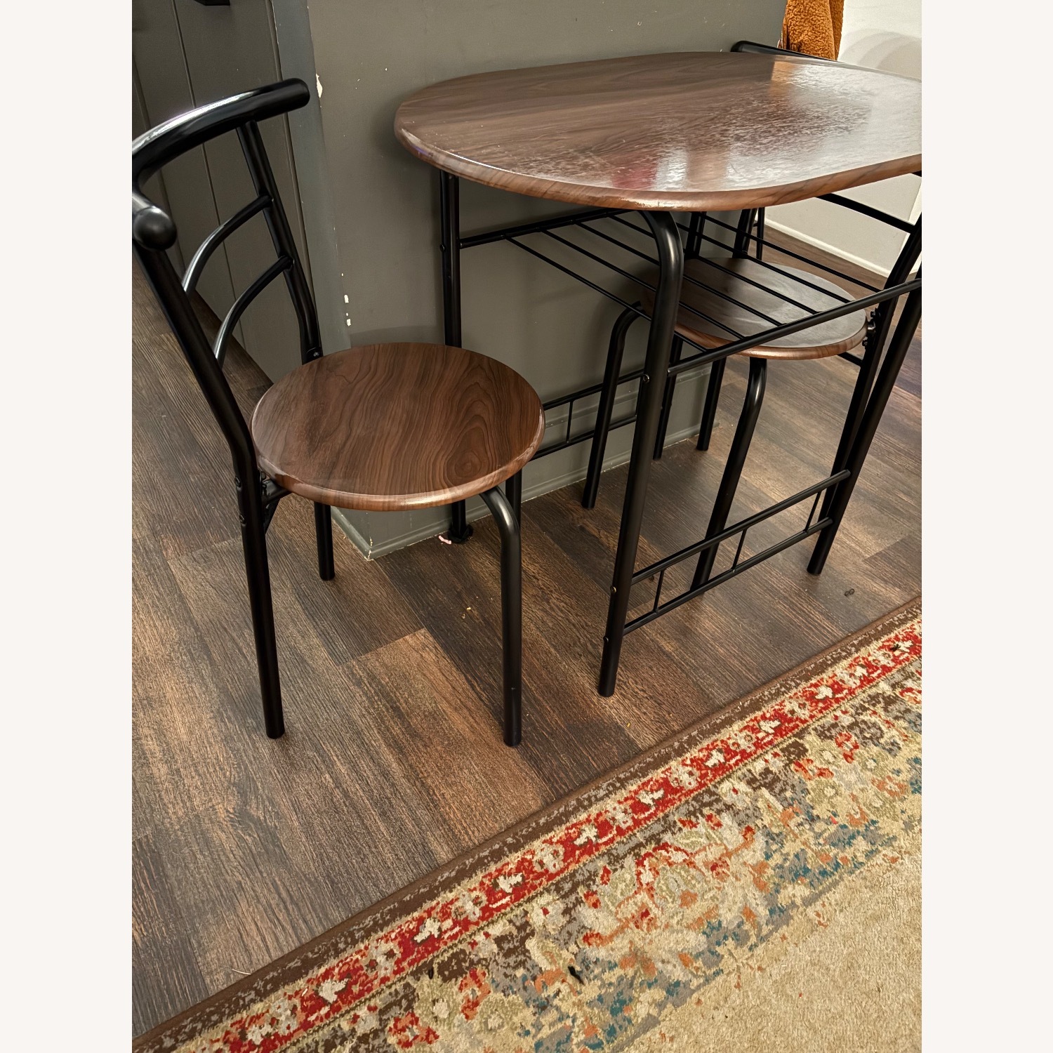 Walmart 3 Piece Indoor Dining Table Set  - image-1